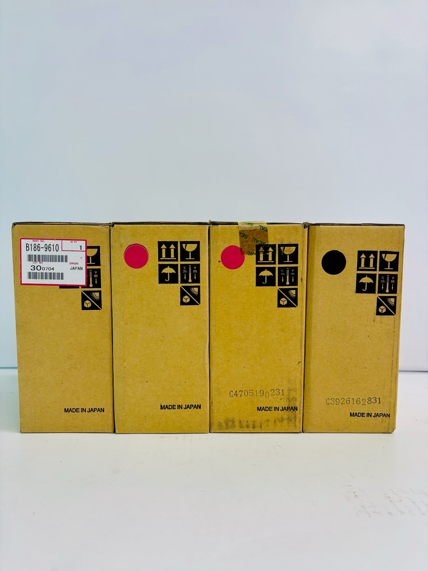 4 Genuine Ricoh AFICIO COLOR 3131 CMMK Developer B1869600, B1869610, B1869620