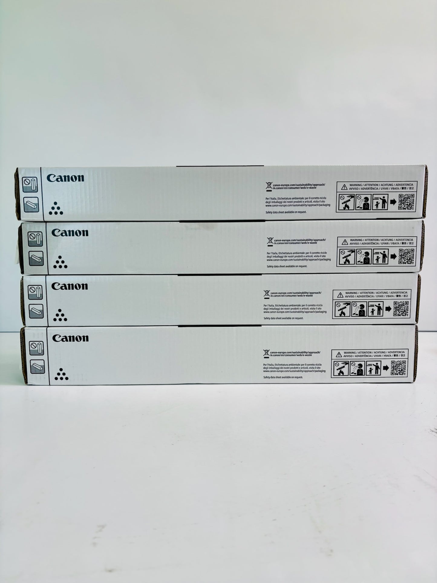 4 Genuine Canon ImageFORCE C5140 Cyan, Magenta, Yellow & Black Toner GPR-1001