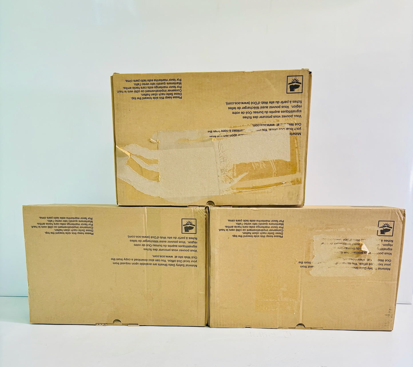 3 Genuine Oce FX 2080, 2081 Black Toner Cartridge 473-8, 4738