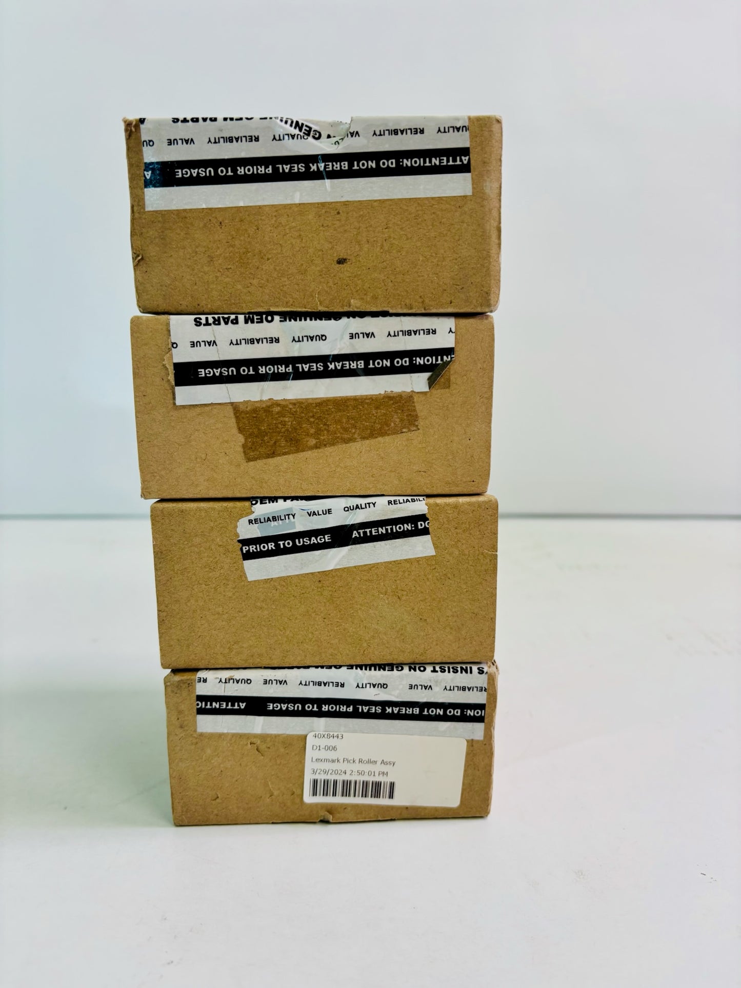 4 Genuine Lexmark M1145, M3150 Pick Roller Assembly 40X8443