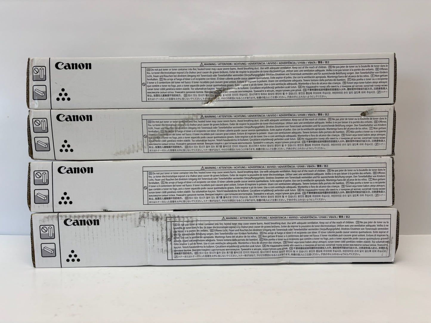 4 Cosmetic OEM Canon iR C3926,C3930,C3935,C3326 GPR-66 CMYK Toners (GPR66)