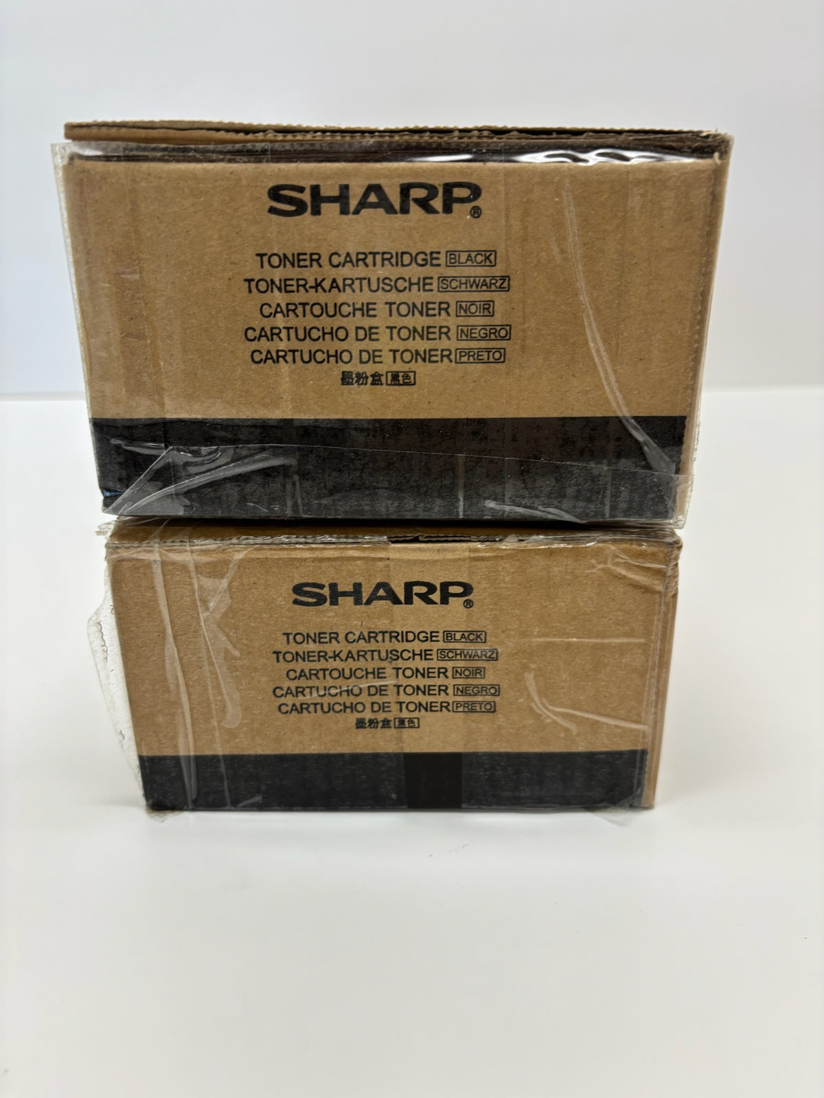 2 New Genuine Sharp MX-M283N, MX-M363N, MX-M453N Black Toners MX-500NT