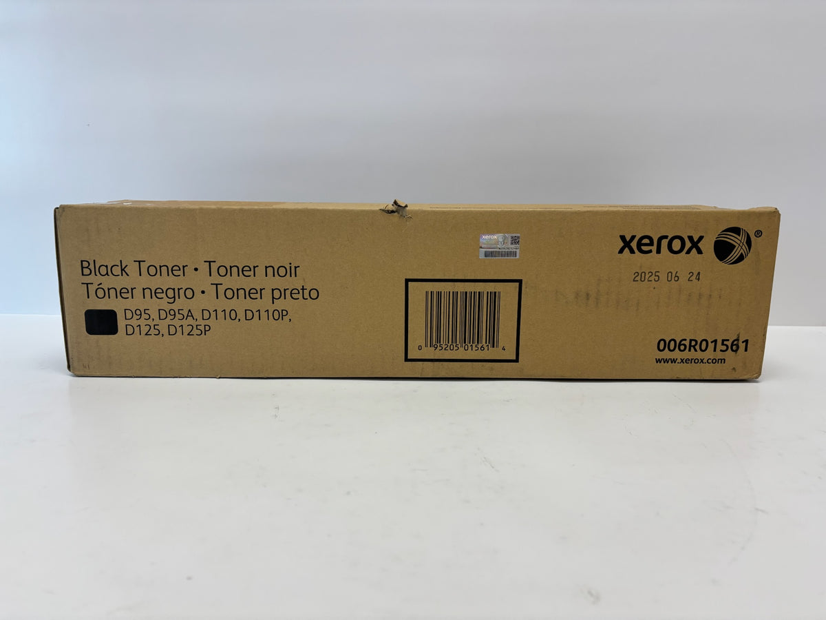 New OEM Xerox D110, D125, D95, ED125, ED95A, Black Toner Cartridge, 006R01561