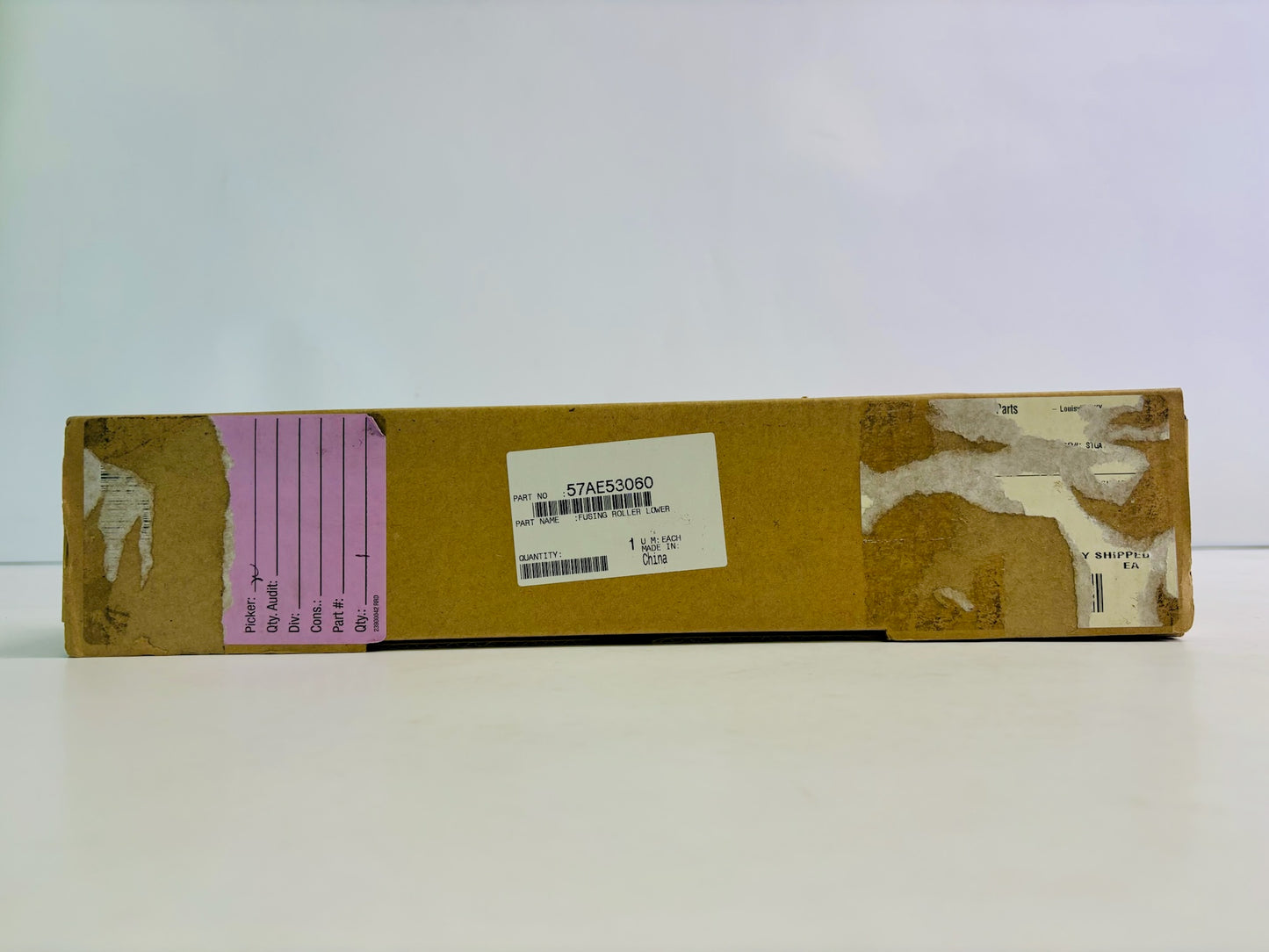Open Konica Minolta Bizhub 600, 601 Lower Fuser Fixing Roller 57AE53060