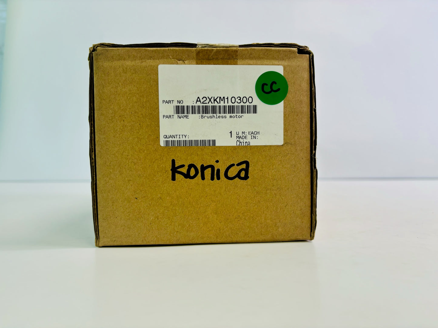 Genuine Konica Minolta bizhub C224e, C284e Brushless Motor A2XKM10300