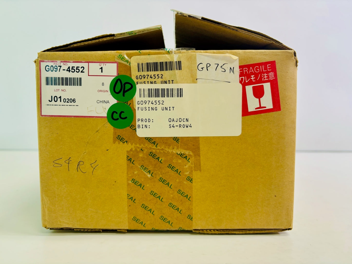 Open Genuine Ricoh Aficio AP400, AP410 Fusing Unit Assembly G097-4552, G0974552