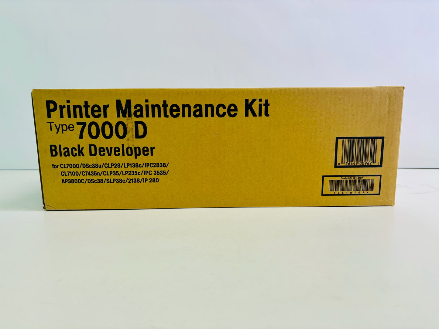 Genuine Ricoh AP 3800, AP 3850 Black Printer Maintenance Kit 400962