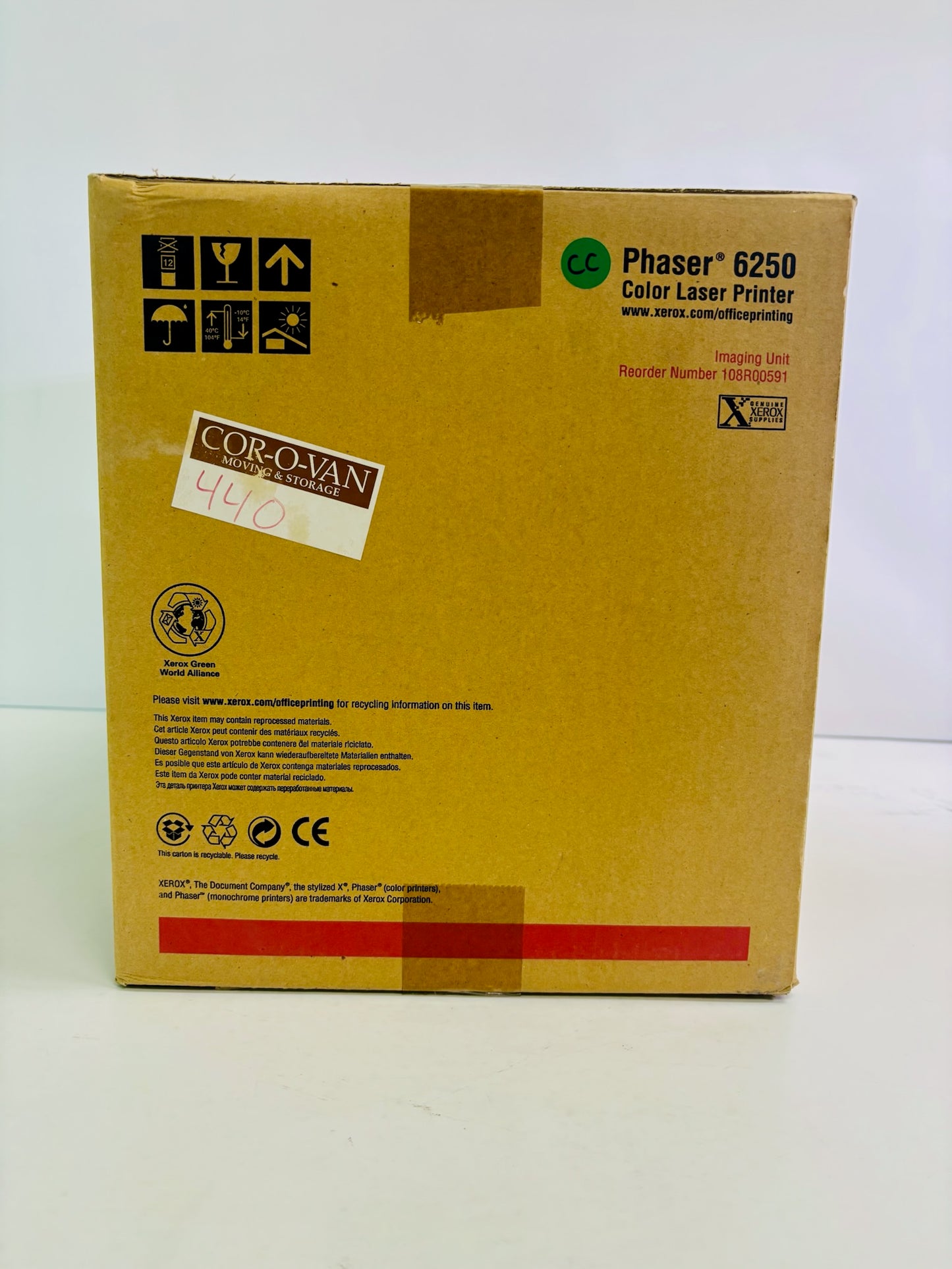 Genuine Xerox Phaser 6250B, 6250DP Imaging Unit 108R00591