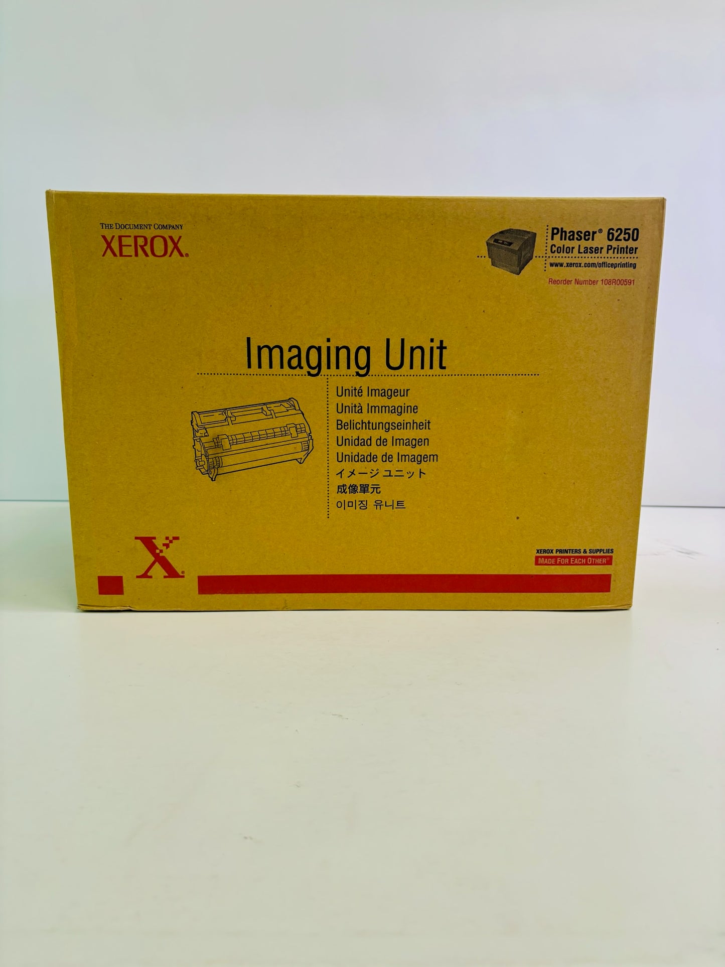 Genuine Xerox Phaser 6250B, 6250DP Imaging Unit 108R00591