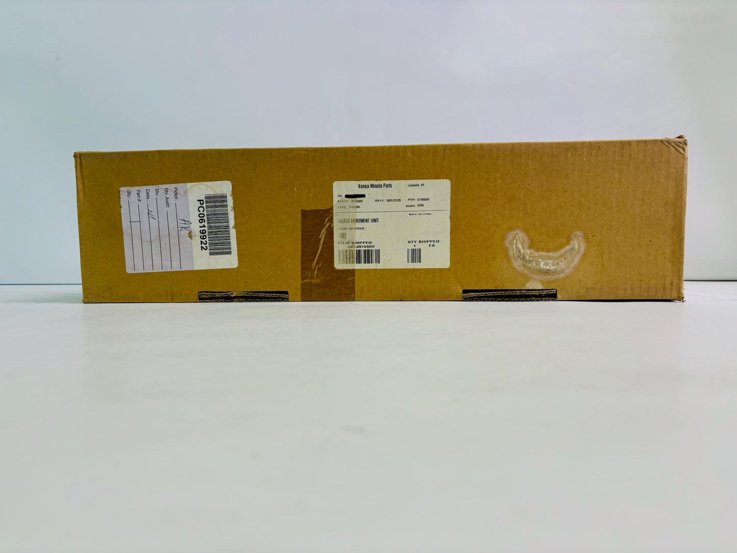 Genuine Konica Minolta bizhub C451, C550 Glass Movement Assembly A00JR70600