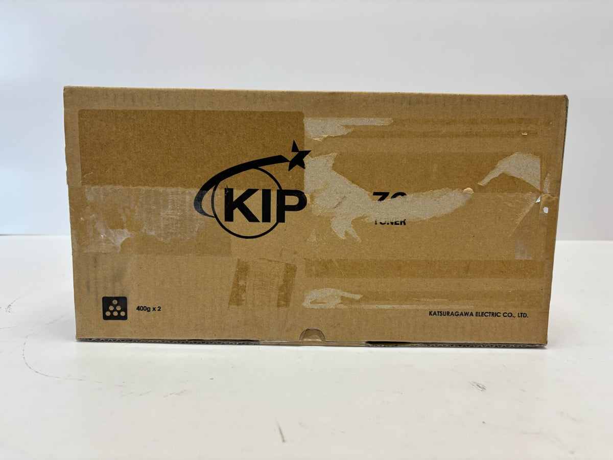 Genuine KIP 7170 Black Toner Cartridges Z340970010 (2 x 400gm), Bad Box