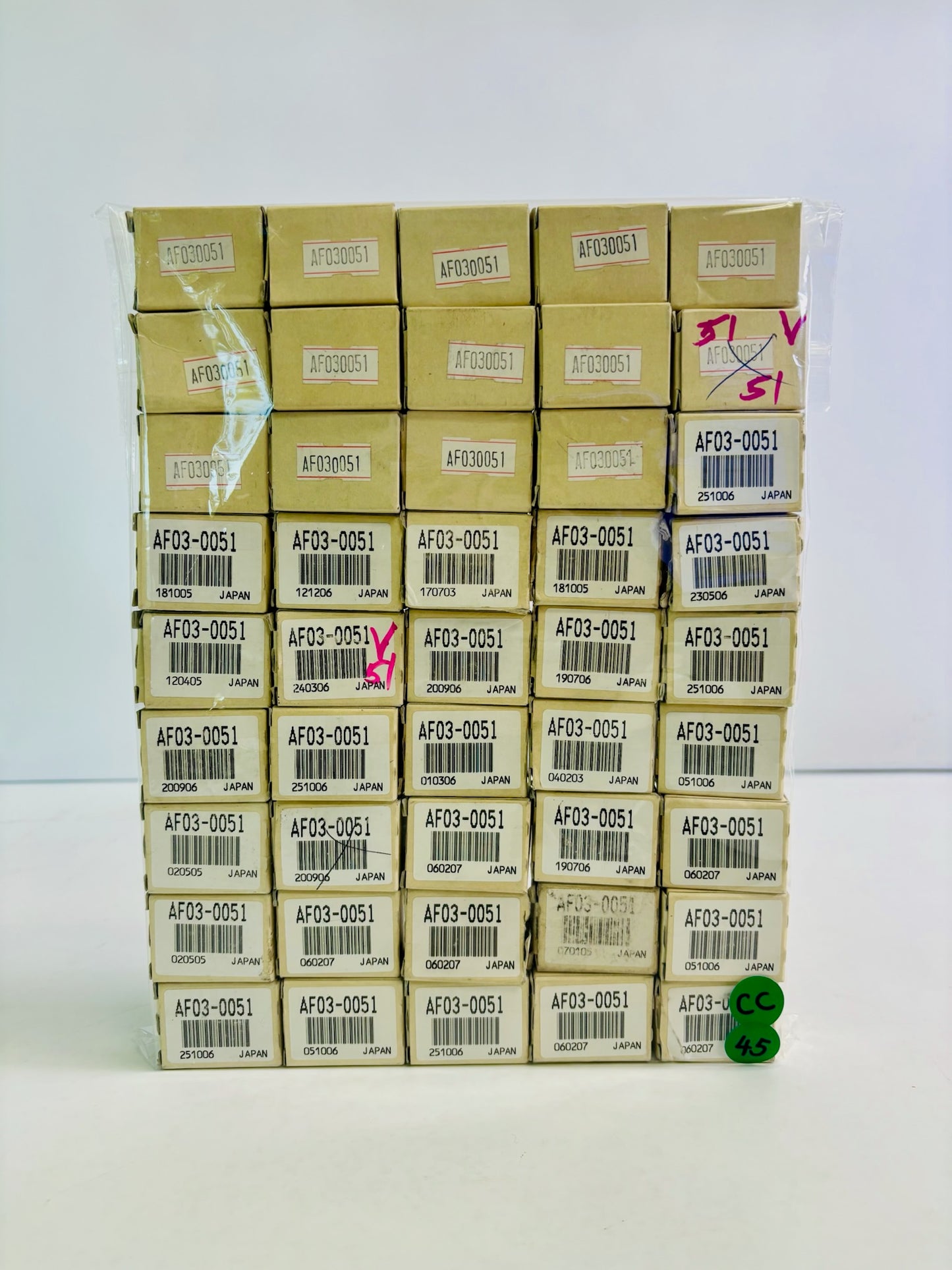 45 Pk Genuine Ricoh Aficio 1060, 1075 Pickup Roller AF03-0051, AF030051