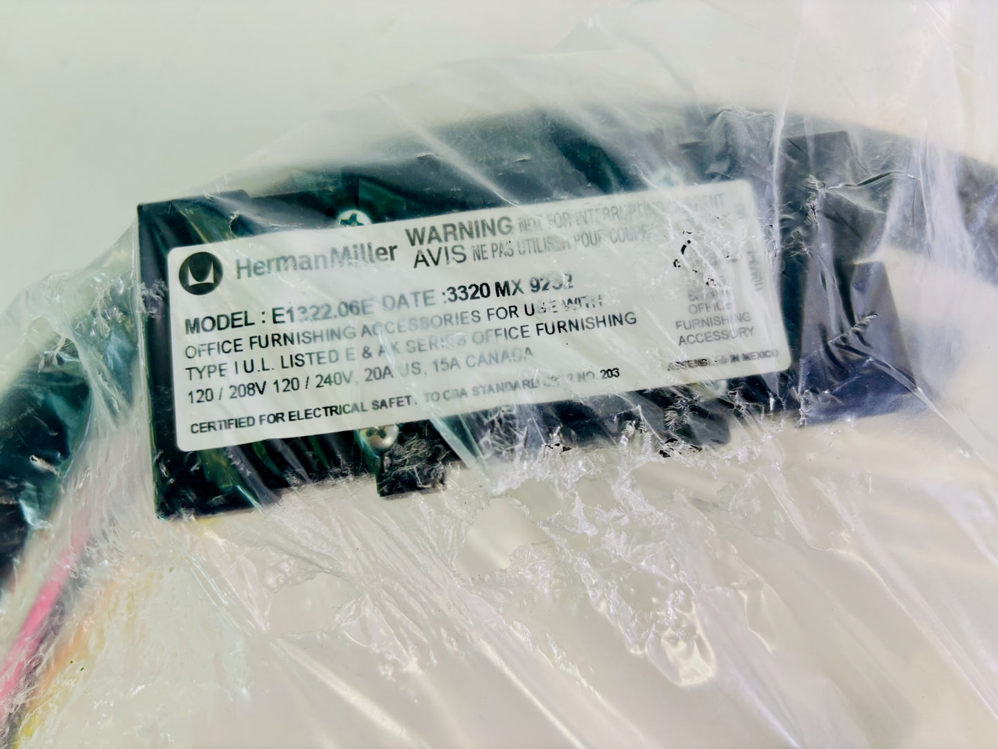 Genuine Dekko 430145, E1322, 06E Power-Entry Direct Connect ND Long