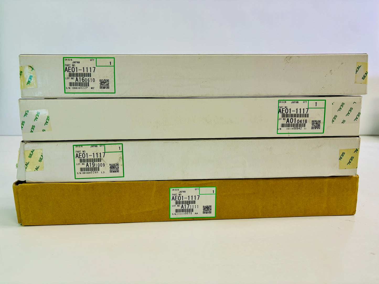 4 Open Genuine Ricoh Aficio 2051, 2051SP Upper Fuser Roller AE01-1117, AE011117