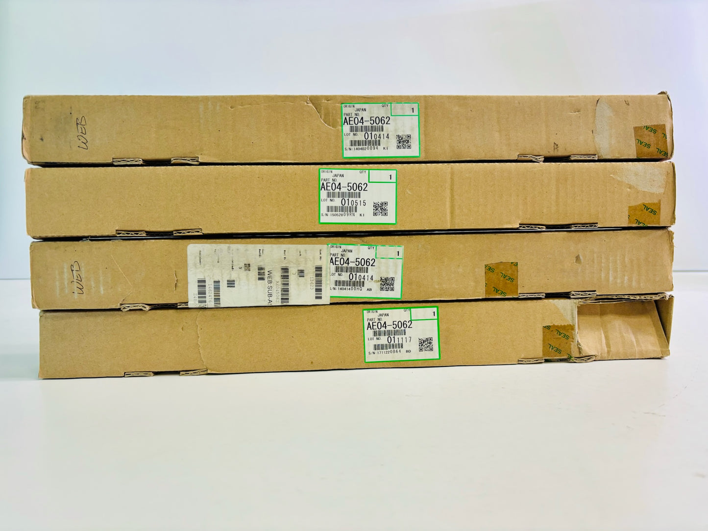 4 Genuine Ricoh Pro 8100EX, 8100S Web Sub Assembly AE04-5062, AE045062