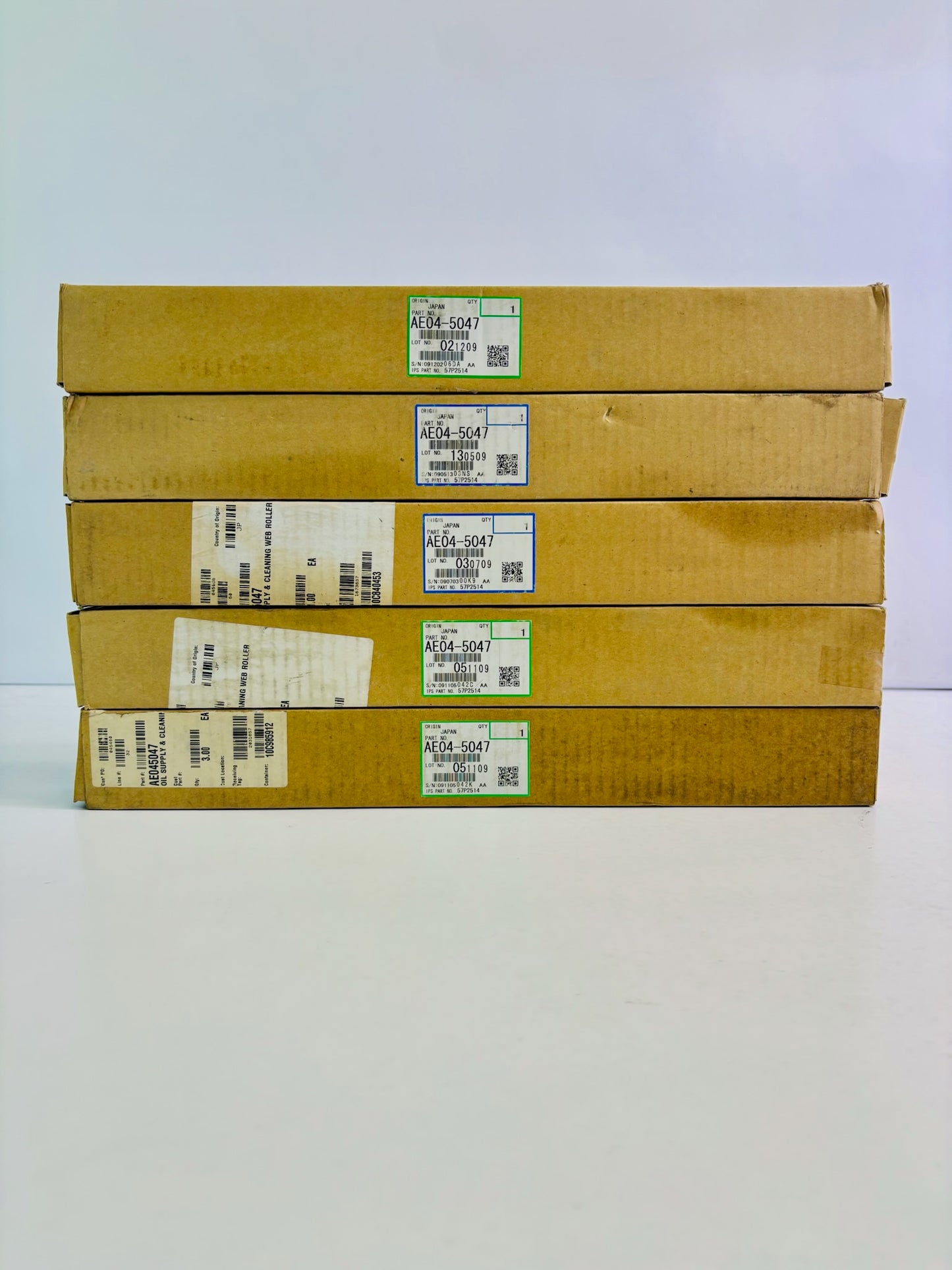5 Open Genuine Ricoh Aficio 1085, 1105 Fuser Cleaning Web AE04-5047, AE045047