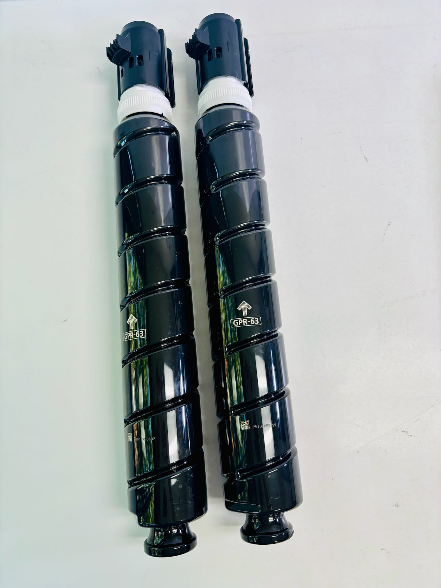 2 Open Genuine Canon iR ADVANCE DX 6855i, 6860i Black Toner GPR63, GPR-63