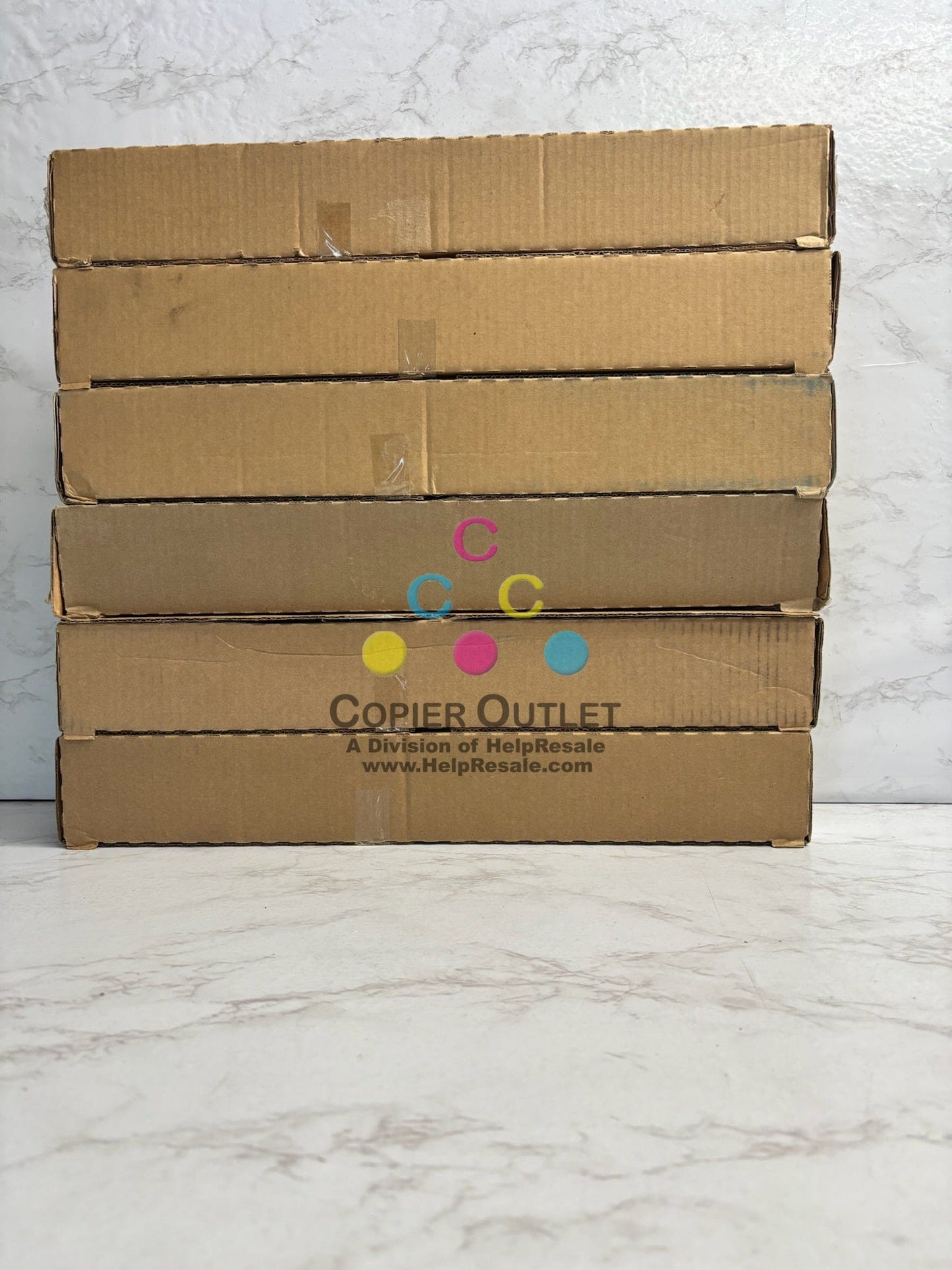 6 Genuine Konica Minolta BH C250i,C251i,C300i CCYKKK Toners TN328 (No Magenta)