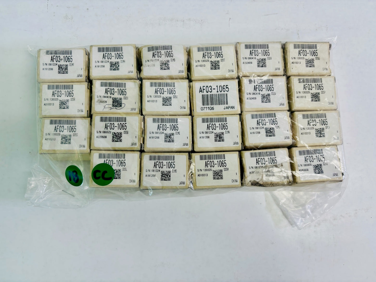 18 Pk Ricoh Aficio 1060, 1075 Feed Roller AF03-1065, AF031065
