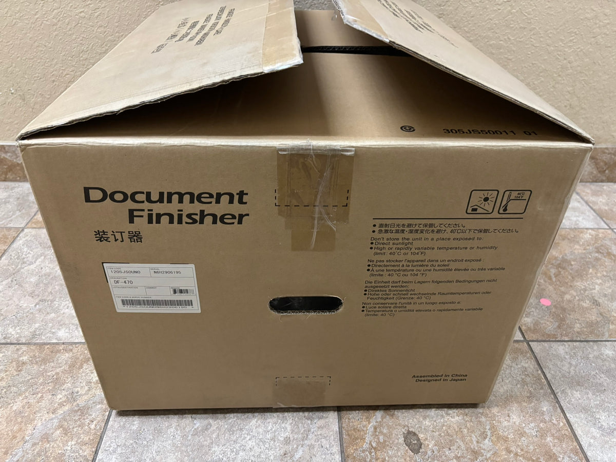 Open Genuine Kyocera DF-470 DF470 Document Finisher
