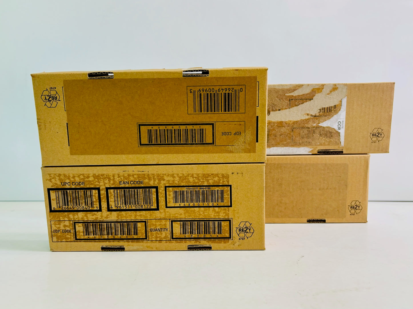 4 Genuine Ricoh Aficio CL2000 Cyan, Magenta, Yellow & Black Toner 400963,81,77,69