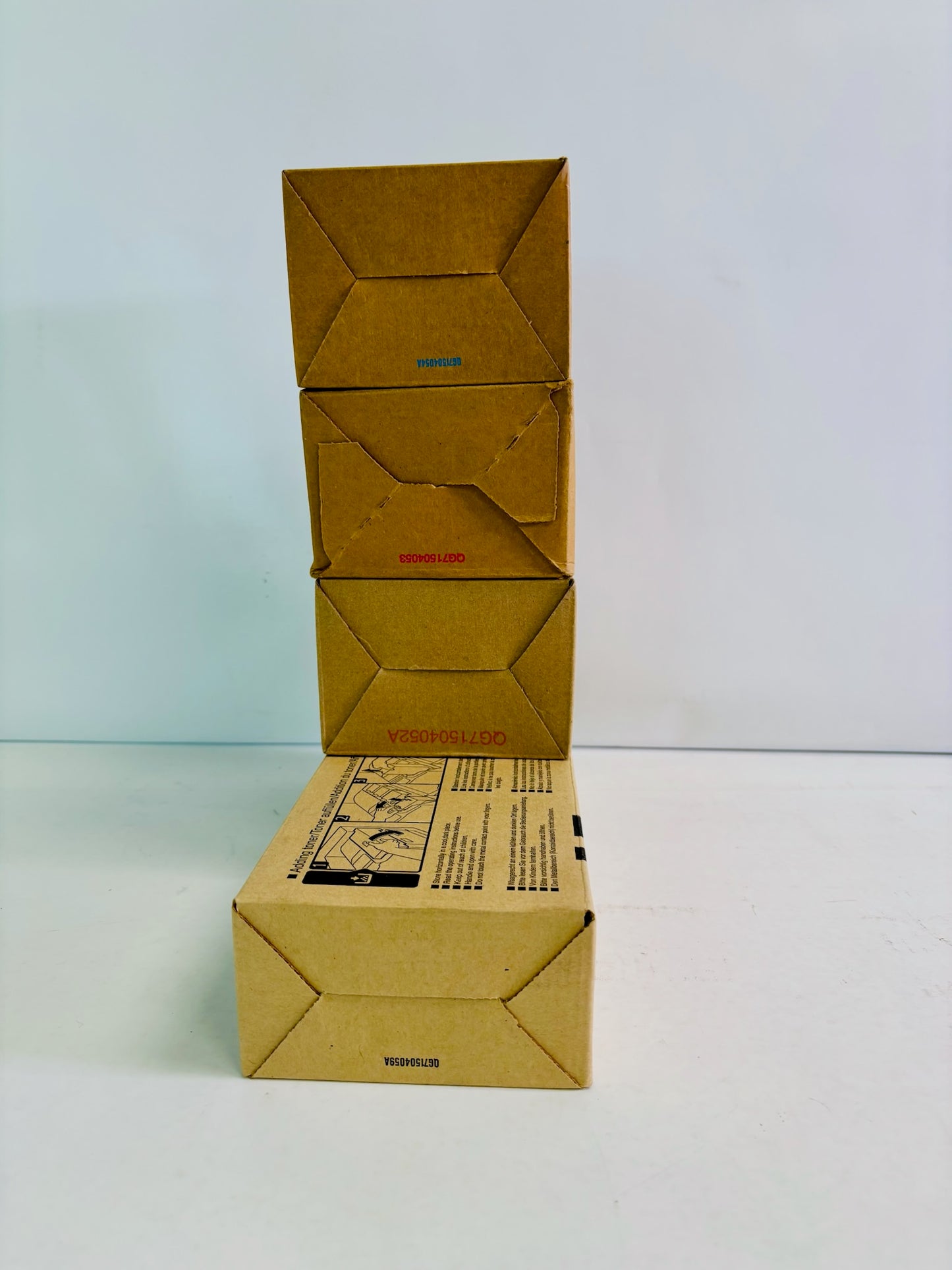 4 Genuine Ricoh Aficio 2228C, 2232C CMYK Toner 884908, 884902, 884901, 884903