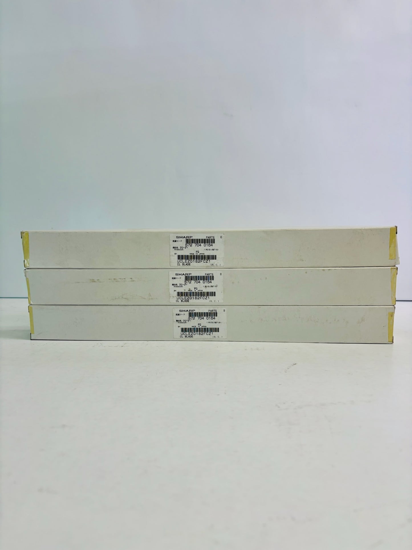 3 Open Genuine Sharp MX-5500N Transfer Cleaning Blade 5727040164 UCLEZ0182FCZ1