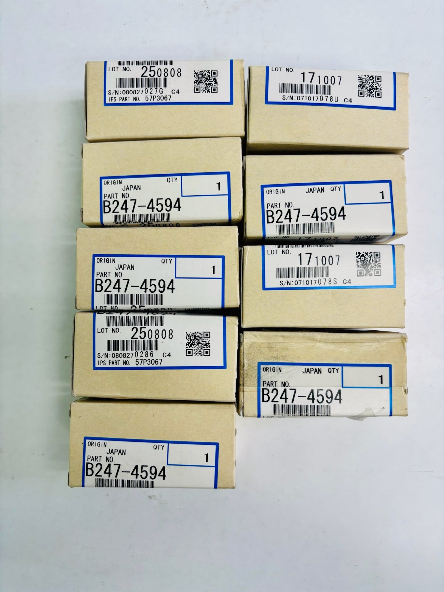 9 Genuine Ricoh Aficio 2090, 2105 ADU Driven Reverse Roller B2474594, B247-4594