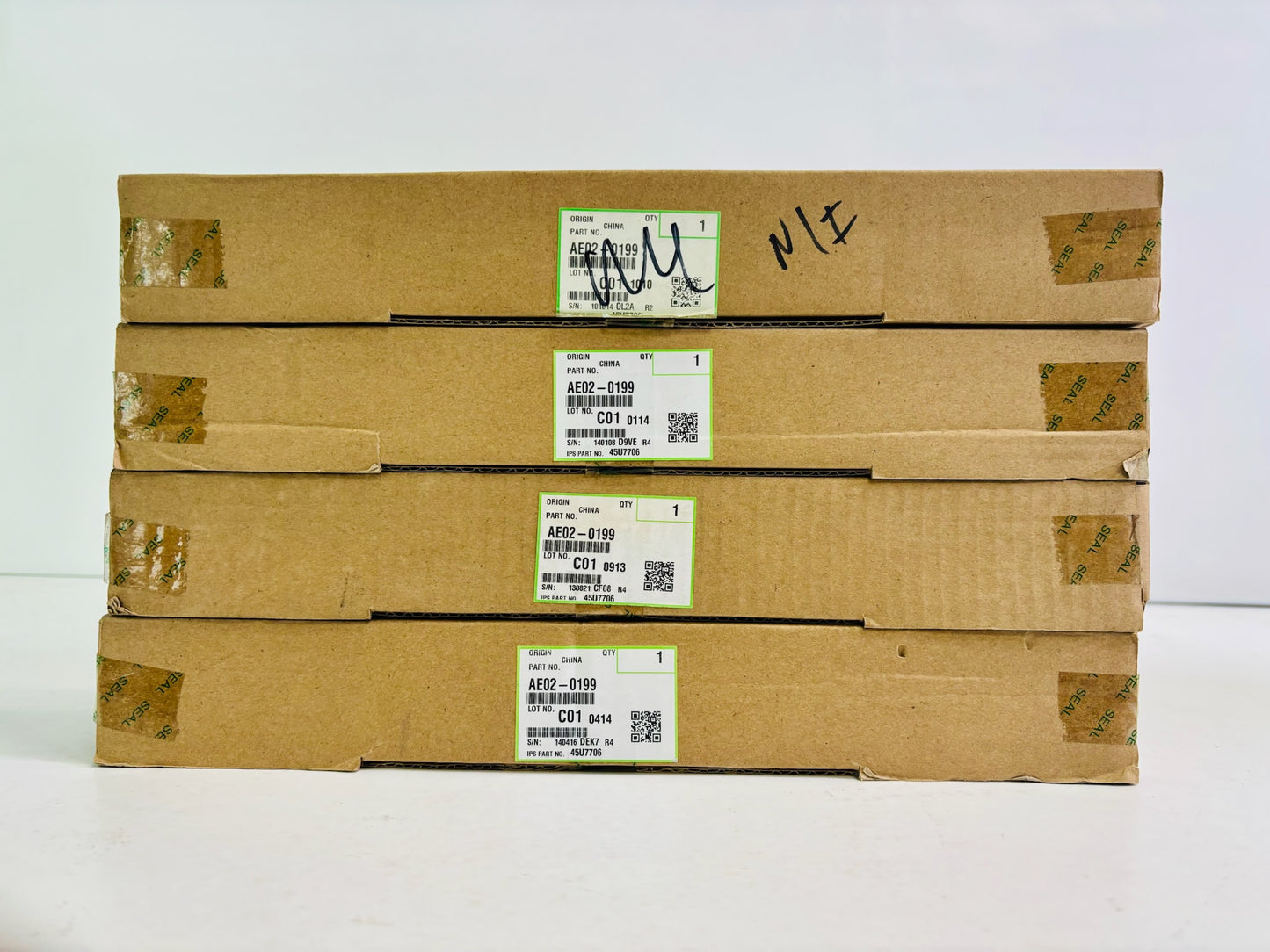 4 Genuine Ricoh Aficio MP 4000, 4000B Lower Fuser Pressure Roller AE02-0199, AE020199