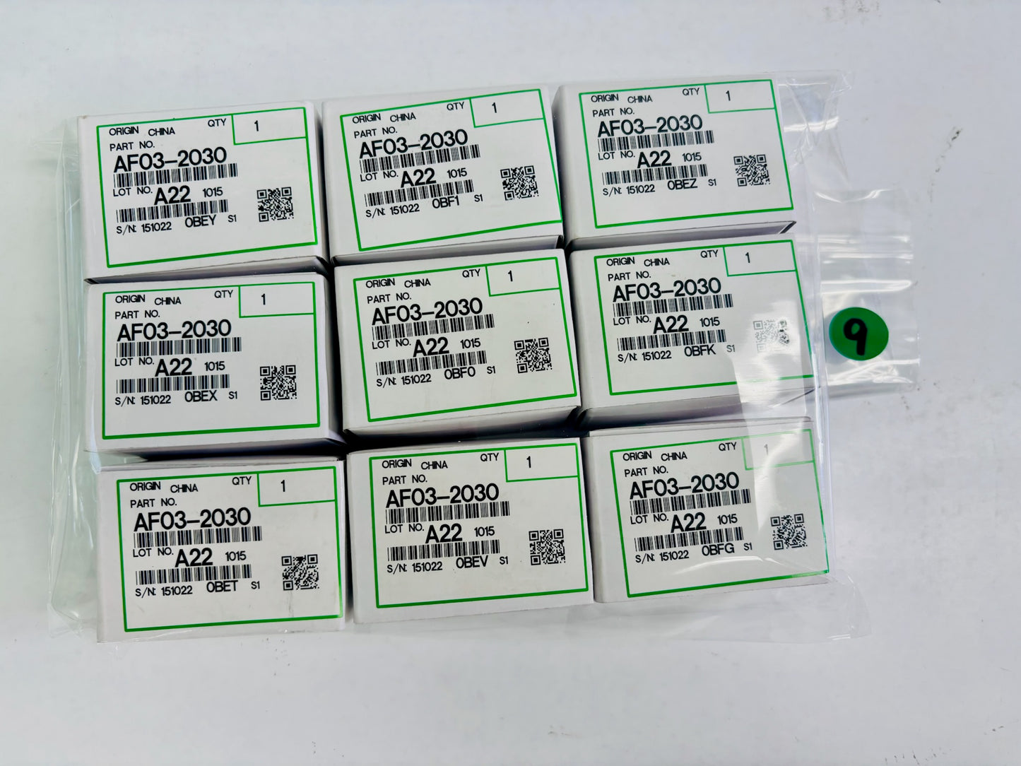 9 Pk Genuine Ricoh Aficio 1013 Doc Feeder Separation Roller AF03-2030,AF032030
