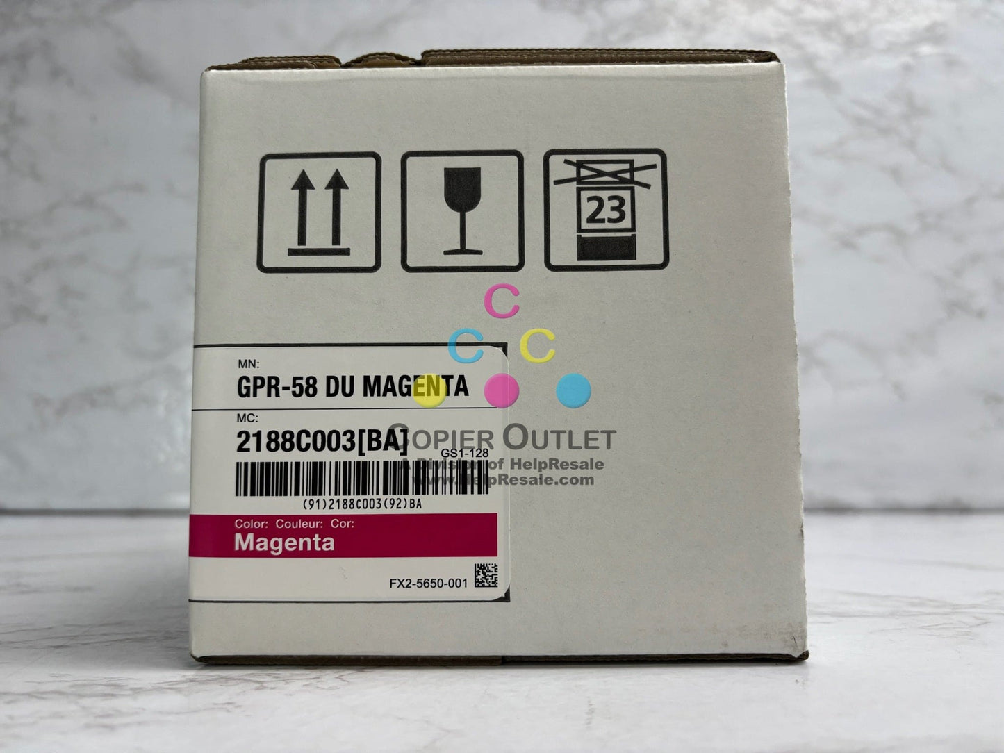 Genuine Canon iRA C256,C257,C356 Magenta Drum Unit GPR-58, GPR58, 2188C003[BA]