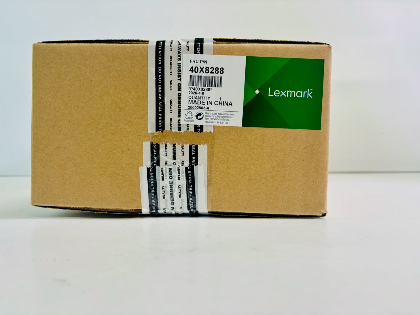 Open Genuine Lexmark 40X8281, M1145 Paper Exit Guide 40X8298, 40X8288