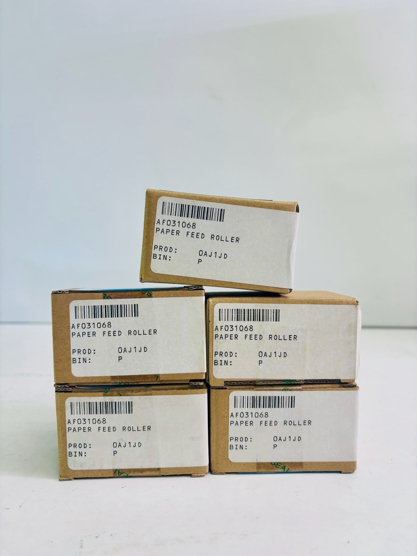 5 Genuine Ricoh Aficio MP C2000 Bypass Manual Paper Feed Roller AF03-1068,AF031068
