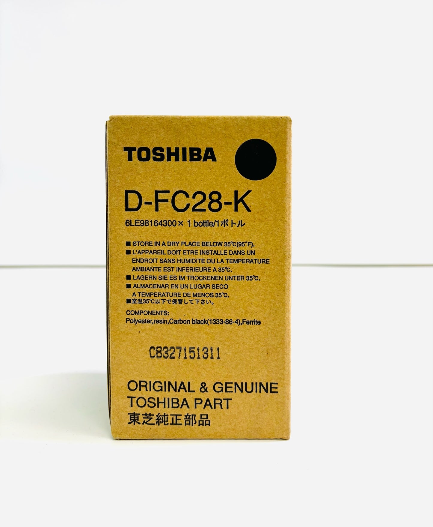 Genuine Toshiba eSTUDIO 2330C,3520C,4520C Black Developer D-FC28-K (DFC28K)