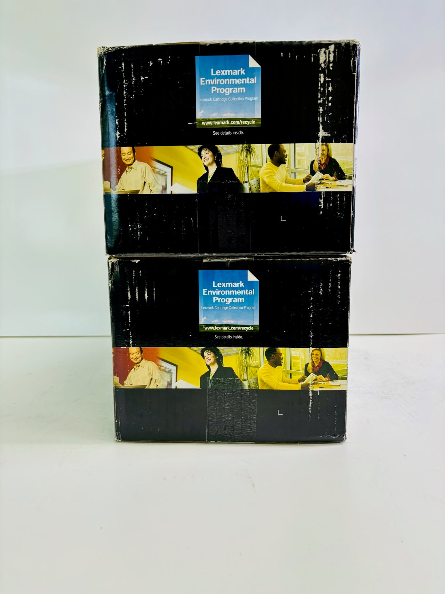 2 New Genuine Lexmark X830E, X832 Black Toner Cartridges X8302KH