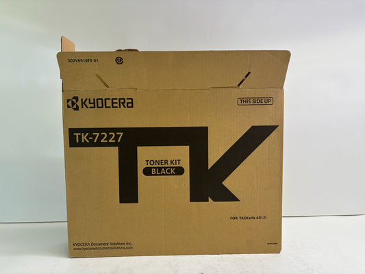 Open Genuine Kyocera/Copystar CS4012i, TASKalfa4012i Black Toner TK-7227, TK7227
