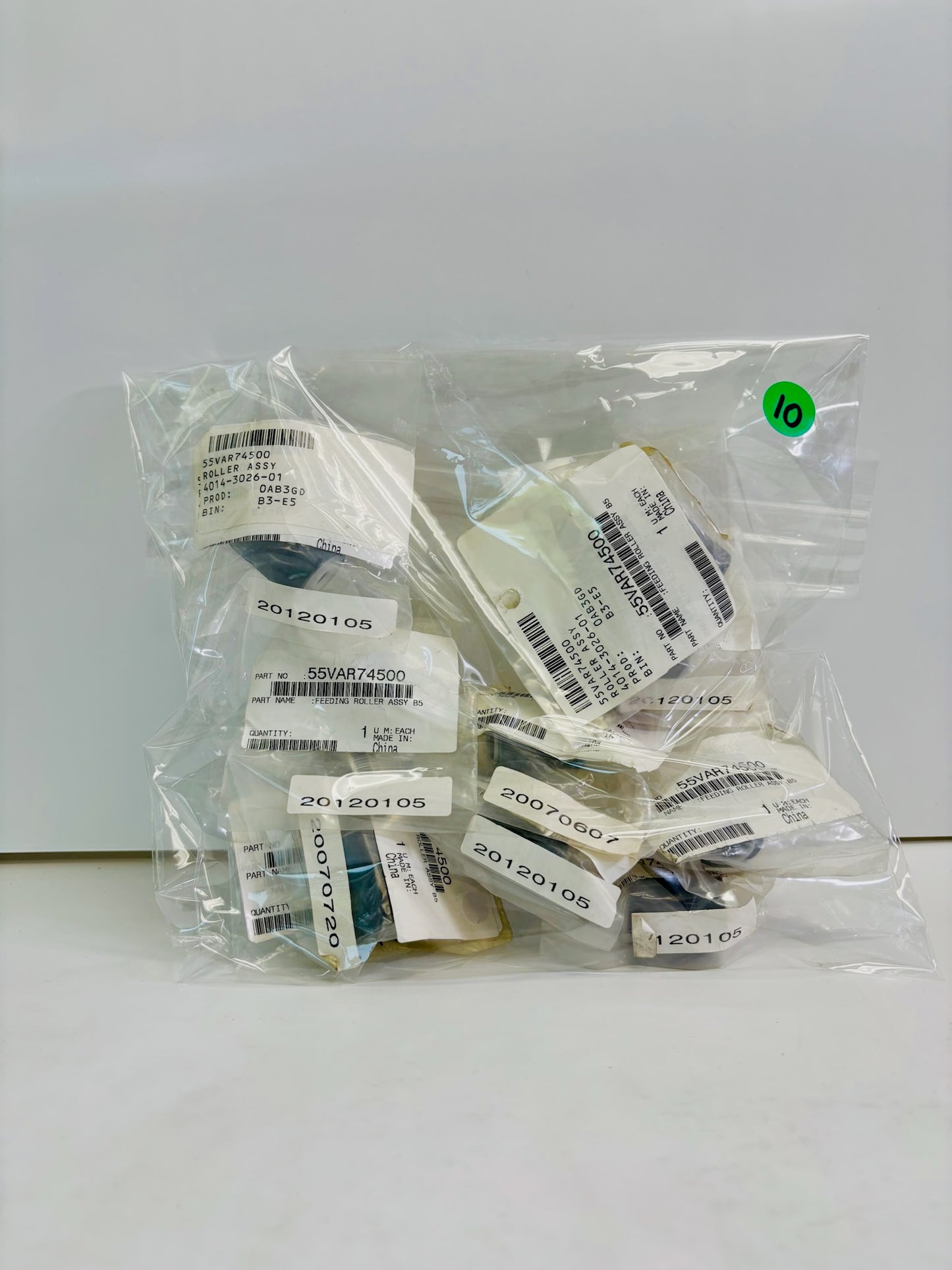 10 GENUINE KONICA MINOLTA 7075,7085,Pro 920 Feed Roller 55VAR74500(55VA-4630)