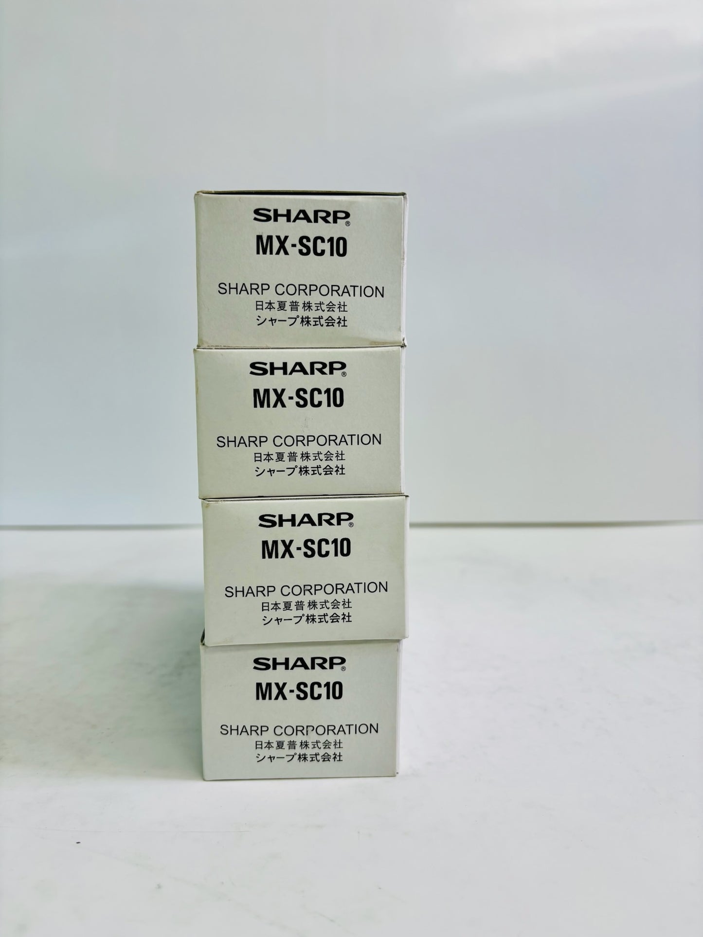 4 Genuine Sharp MX-FN14,MX-M623N Staple Cartridge MX-SC10, MXSC10 (3 cart/box)