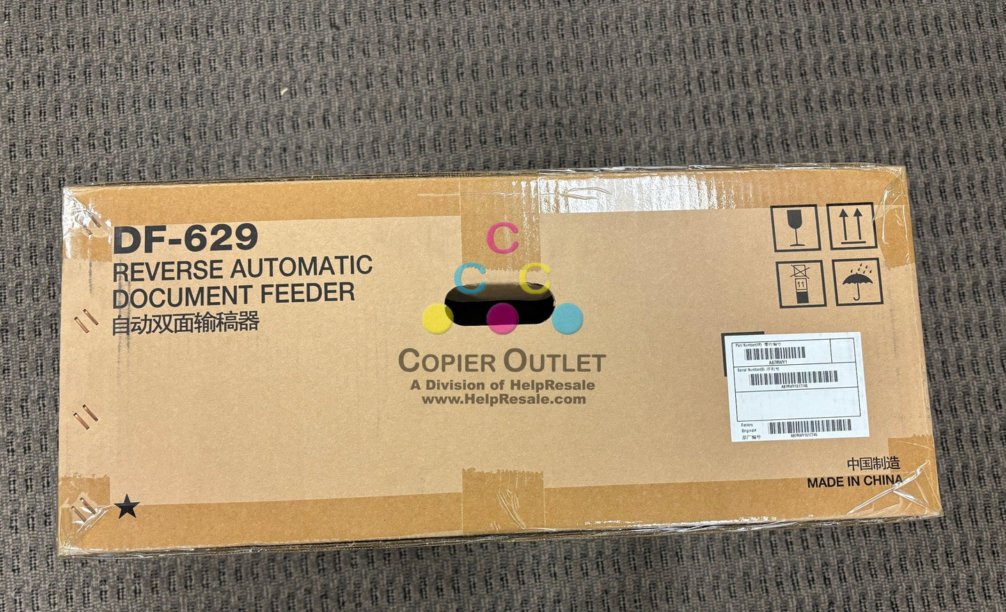 New Genuine Konica Minolta BH 308,308e,368,368e Document Feeder DF-629, A87RWY1