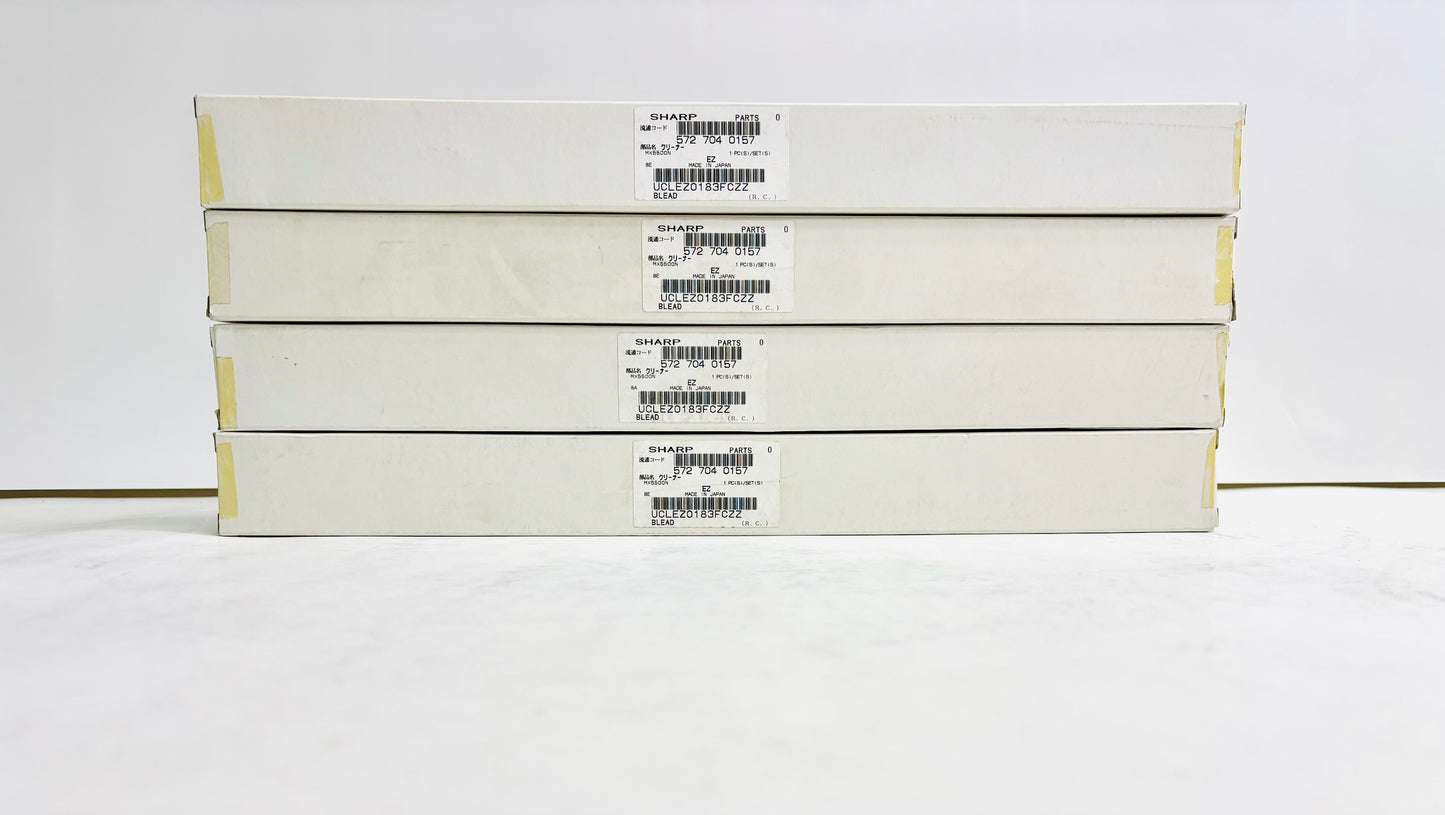4  Genuine Sharp MX-5500N Transfer Cleaning Blade 5727040157 UCLEZ0183FCZZ