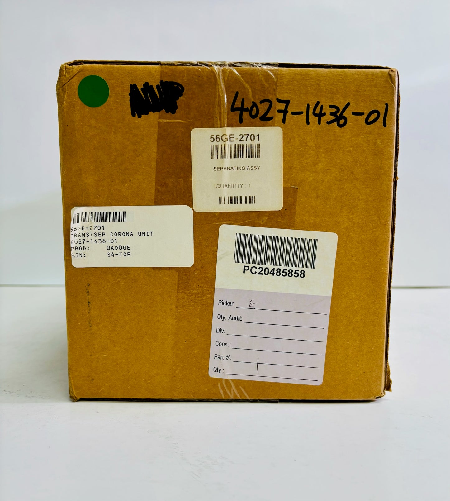 Genuine Konica Minolta BH 7085,Pro 920 Separating Assembly 56GE-2701,4027-1436-01