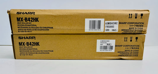 2 Genuine Sharp MX-B382,MX-B402,MX-B402SC Heat Roller Kit MX-B42HK (MXB42HK)