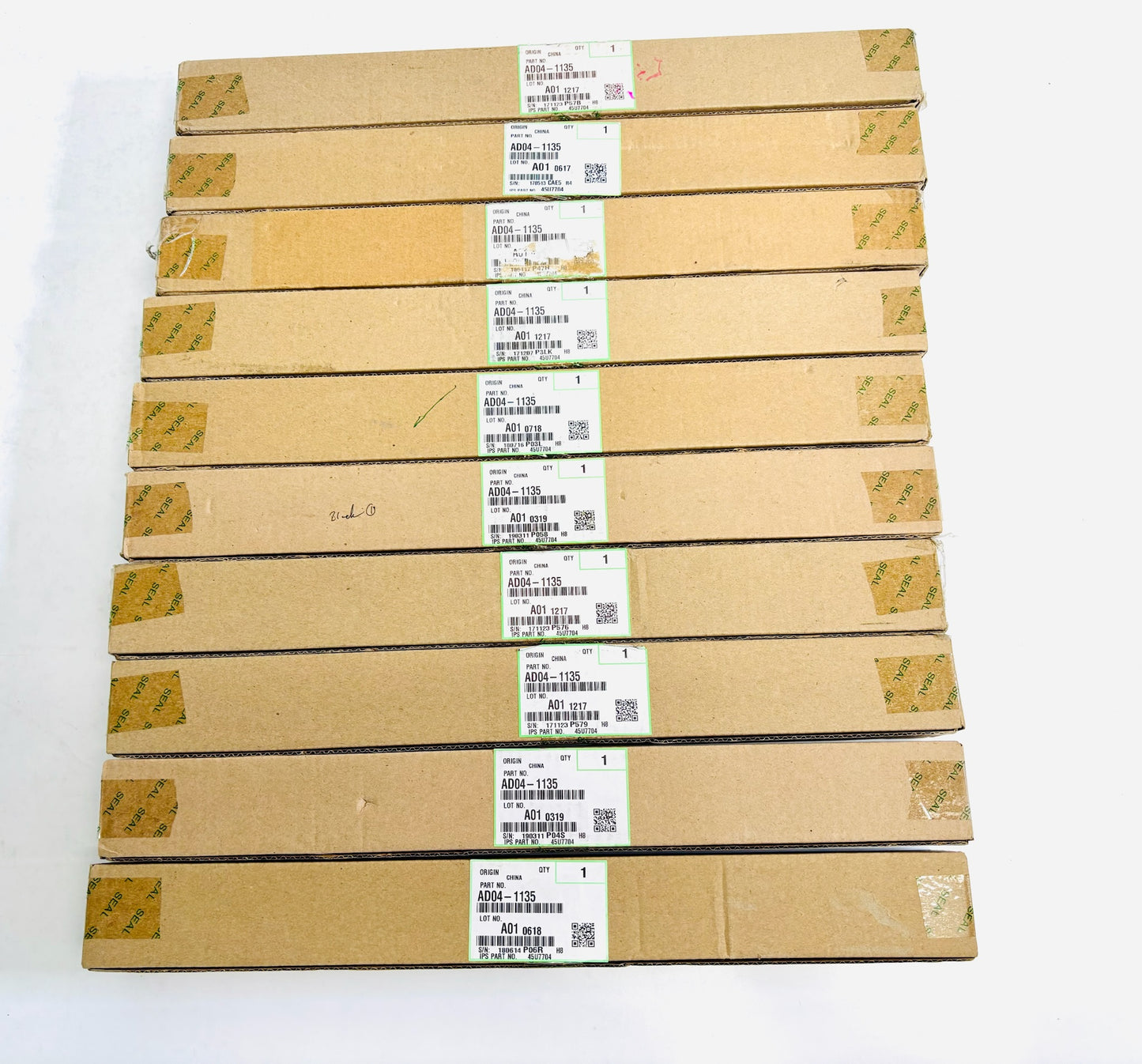 10 OEM Ricoh Aficio MP 4000,9040SP Transfer Belt Cleaning Blade AD04-1135,AD041135