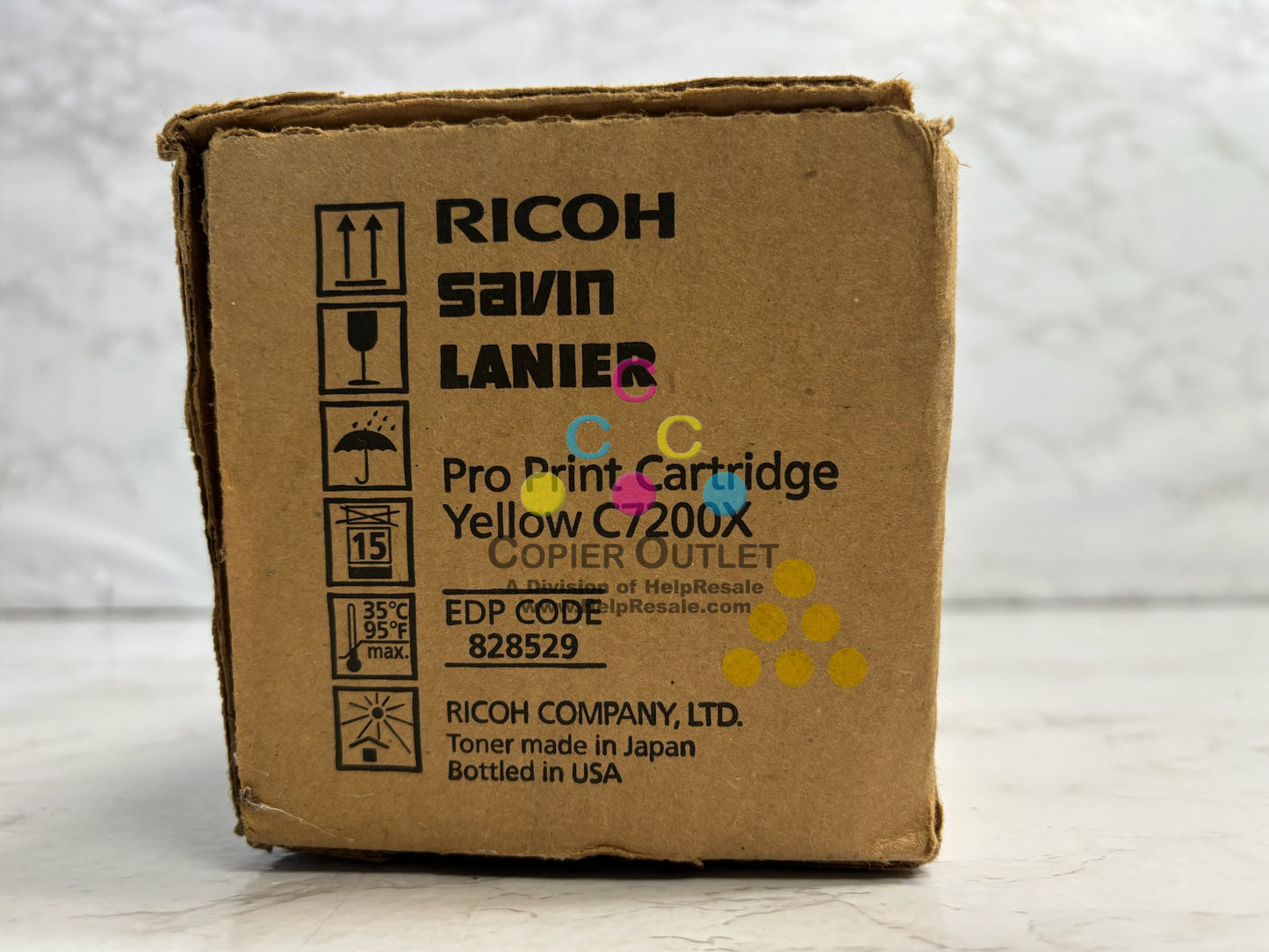 New Genuine Ricoh C7200X,C7210,C7210 Yellow Pro Print Cartridge 828529