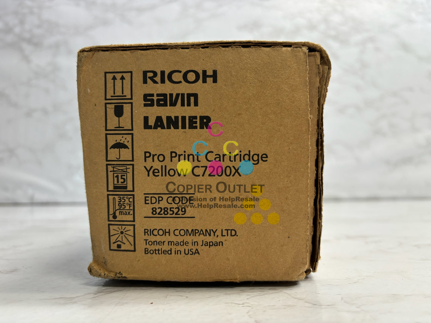 New Genuine Ricoh C7200X,C7210,C7210 Yellow Pro Print Cartridge 828529