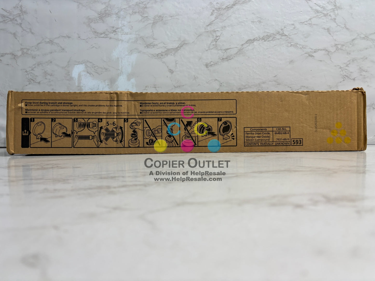 New Genuine Ricoh C7200X,C7210,C7210 Yellow Pro Print Cartridge 828529