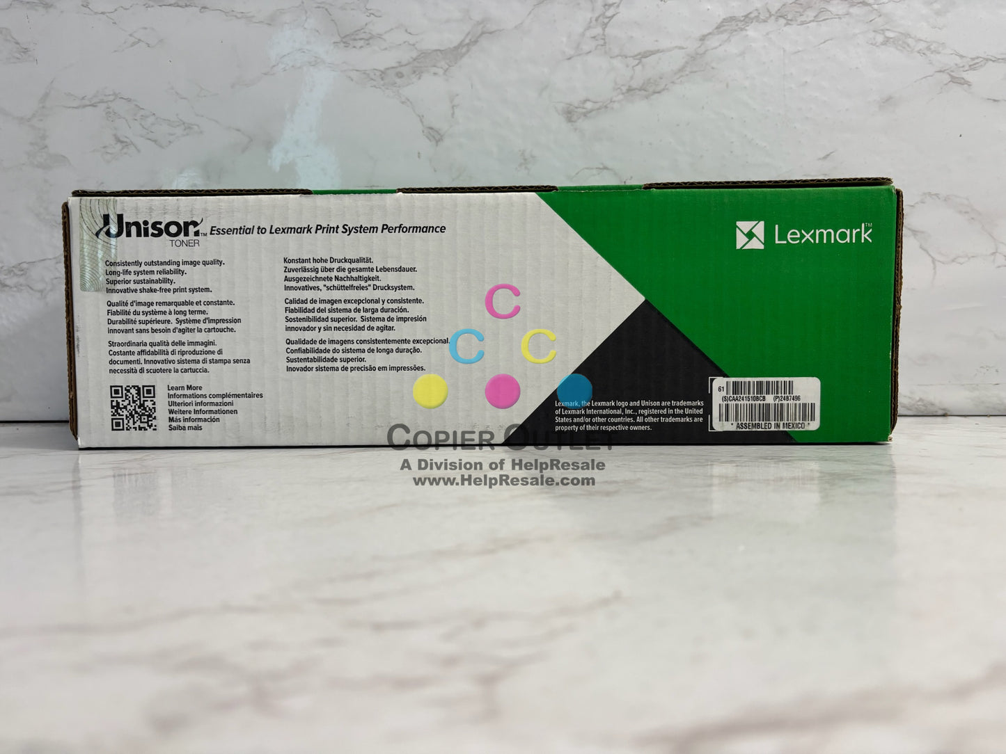 Genuine Lexmark C2326,XC2326 Magenta Print Cartridge 24B7496 (Same Day Shipping)