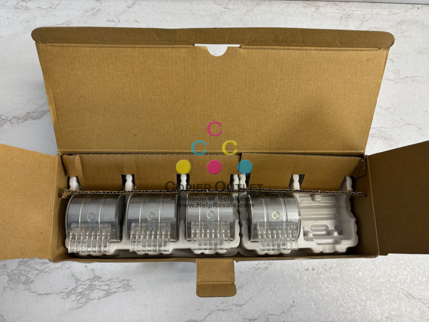 Genuine Konica Minolta Staple Cartridge SK-703, SK703, A4RCWY1 (Box of 4)