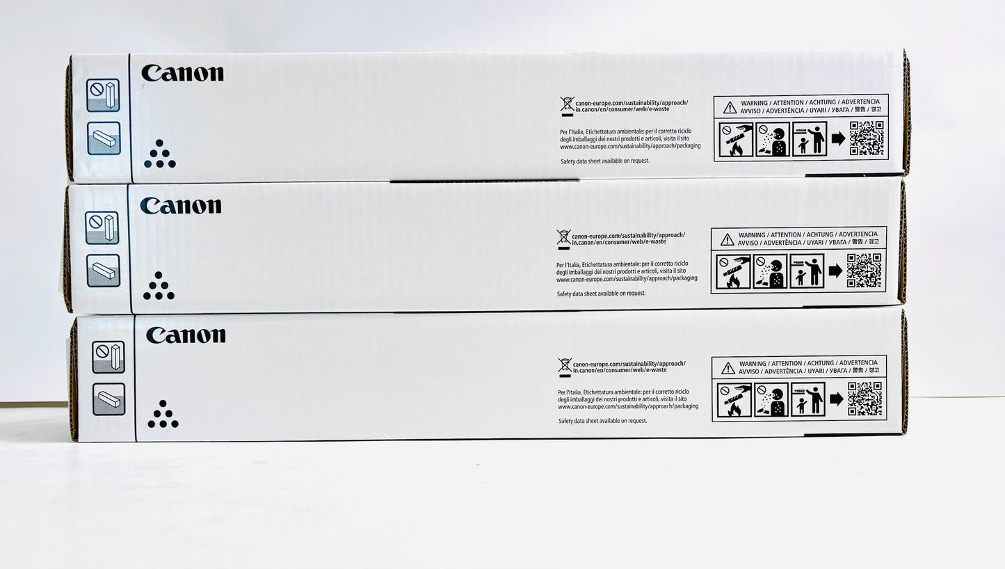3 Genuine Canon Image Force 3150, C3126 Black Toner Cart. GPR-1007 6729C003AA
