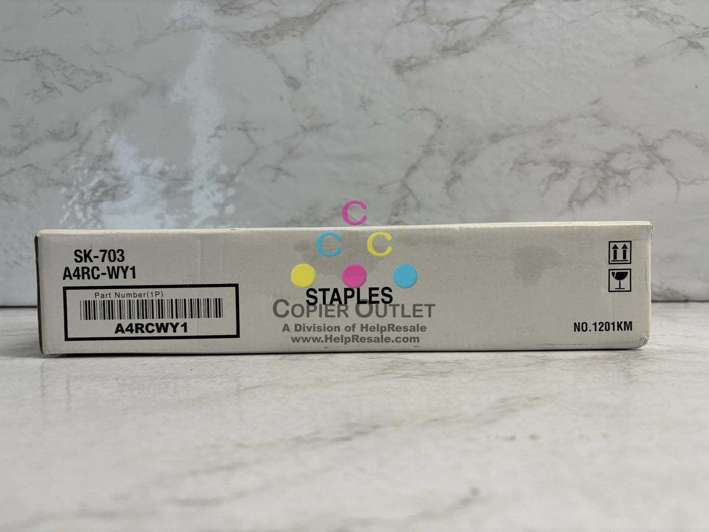 Genuine Konica Minolta Staple Cartridge SK-703, SK703, A4RCWY1 (Box of 4)